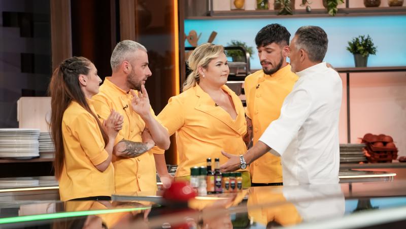 Chefi la cuțite, 15 decembrie 2025. Cine a părăsit competiția în această ediție. Ce echipă a pierdut un concurent