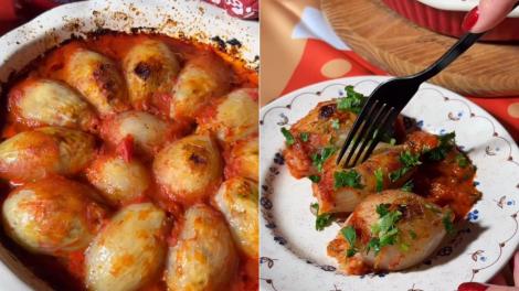 Rețeta inedită de sarmale &icirc;n foi de ceapă pentru Crăciun. Cum se prepară