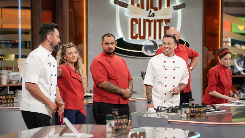 Chefi la cuțite, 16 decembrie 2025. Echipa care a câștigat proba de azi. Ce au avut concurenții de gătit și cine i-a jurizat