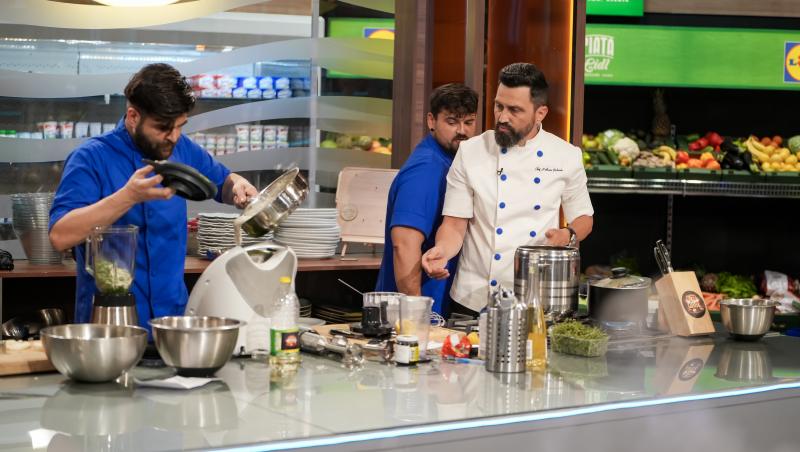 Chefi la cuțite, 16 decembrie 2025. Echipa care a câștigat proba de azi. Ce au avut concurenții de gătit și cine i-a jurizat