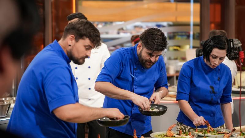 Chefi la cuțite, 16 decembrie 2025. Echipa care a câștigat proba de azi. Ce au avut concurenții de gătit și cine i-a jurizat