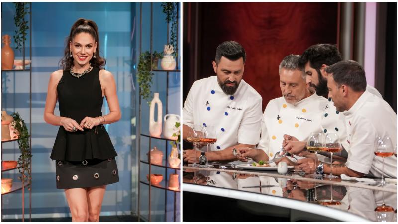 Colaj cu Irina Fodor și cei patru chefi
