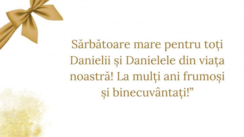 Cele mai frumoase mesaje și felicitări de Sfântul Daniel. Ce se urează pe 17 decembrie în fiecare an