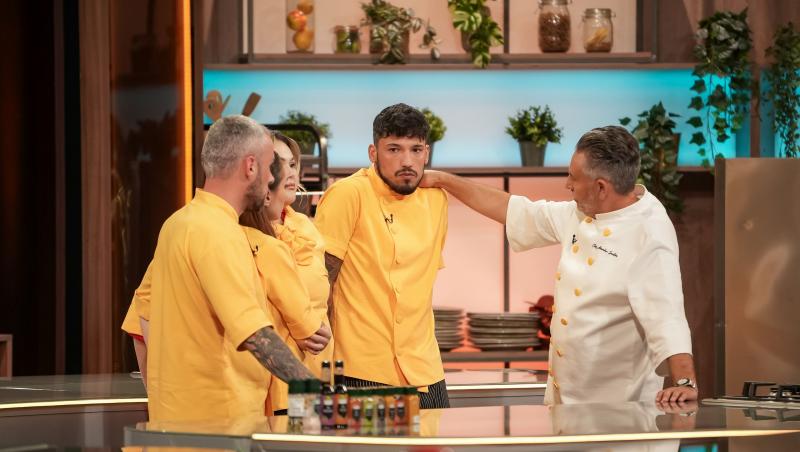 Echipa lui Chef Ștefan Popescu, victorioasă, la Chefi la cuțite. Urmează o provocare triplă în arena culinară