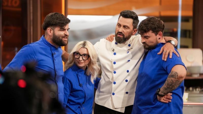 Echipa lui Chef Ștefan Popescu, victorioasă, la Chefi la cuțite. Urmează o provocare triplă în arena culinară