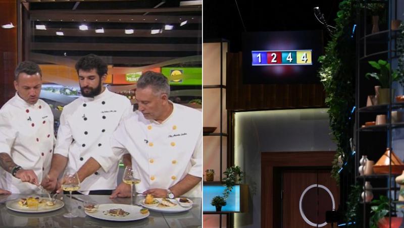 colaj chef ștefan popescu, chef richard abou zaki, chef alexandru sautner și bilanț farfurii battle