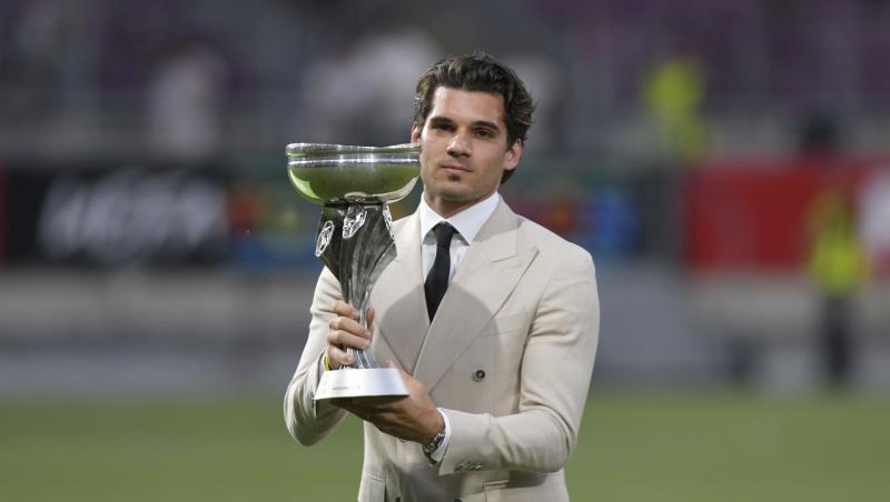 Câți copii vrea Ianis Hagi. Viața fotbalistului s-a schimbat de când el și Elena au devenit părinți: „Îl avem pe Georgios acum...”