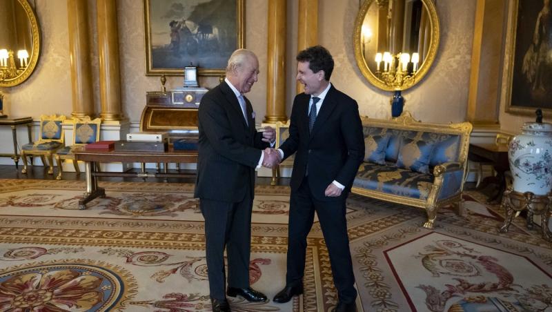 Președintele Nicușor Dan, vizită la Palatul Buckingham. Ipostaza în care a fost surprins alături de Regele Charles