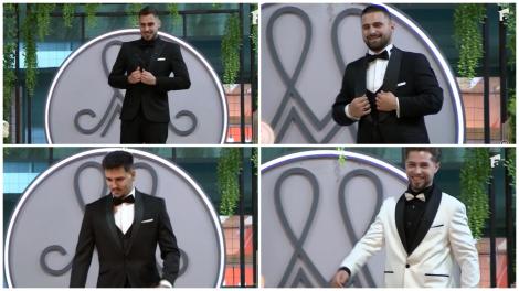Mireasa, sezon 12. Băieții au defilat &icirc;n costume de mire &icirc;n fața familiilor. Imagini emoționante cu Adin, Cristian, Alex și Liviu