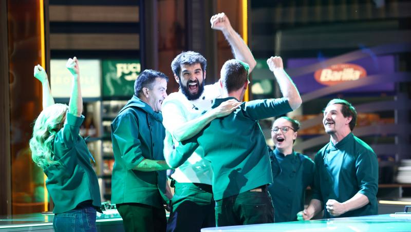 Chefi la cuțite, lider de audiență. Victorie detașată pentru echipa lui Chef Richard în battle-ul opt și record de punctaje maxime