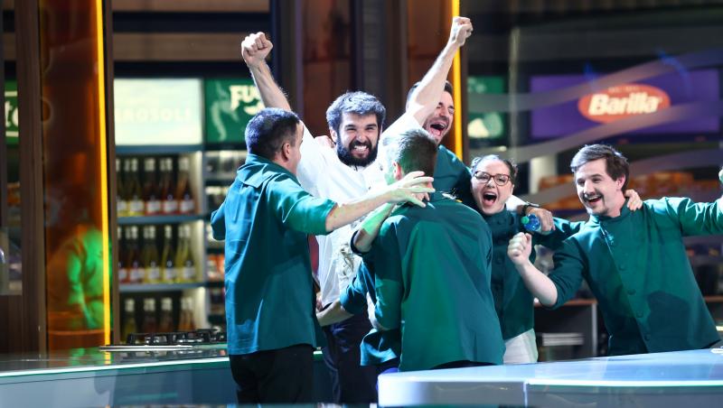 Chefi la cuțite, lider de audiență. Victorie detașată pentru echipa lui Chef Richard în battle-ul opt și record de punctaje maxime