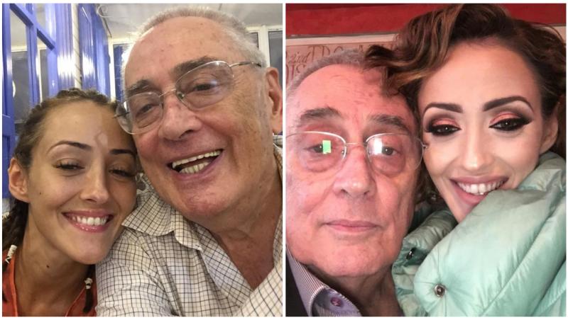 Colaj cu Nidia Moculescu și tatăl ei, Horia Moculescu, &icirc;n două ipostaze diferite