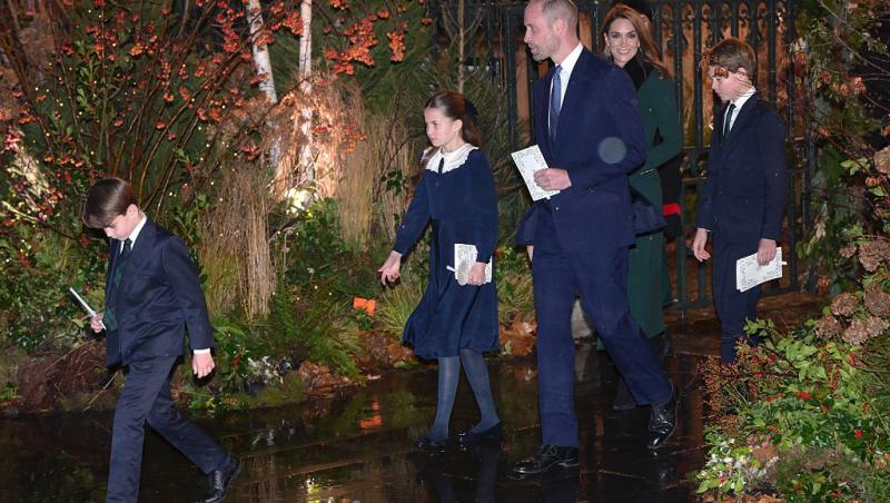 Prințul William și Kate Middleton au postat felicitarea anuală de Crăciun. Ce ținute au ales și ce detaliu iese în evidență