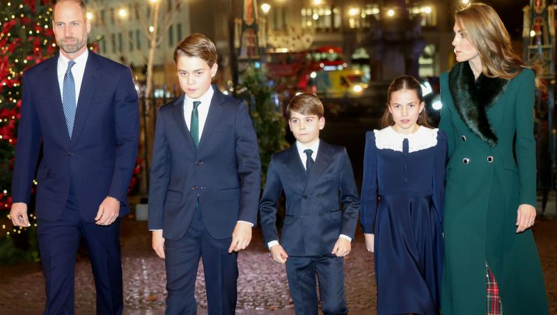 Prințul William și Kate Middleton au postat felicitarea anuală de Crăciun. Ce ținute au ales și ce detaliu iese în evidență