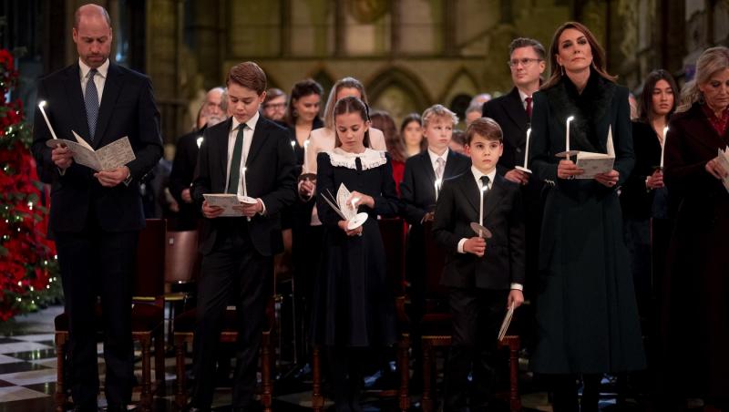 Prințul William și Kate Middleton au postat felicitarea anuală de Crăciun. Ce ținute au ales și ce detaliu iese în evidență