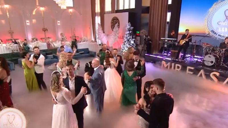 Finala sezonului 12 Mireasa. Marii absenți de la momentele importante pentru tinerii căsătoriți. Cum a fost dansul cu părinții