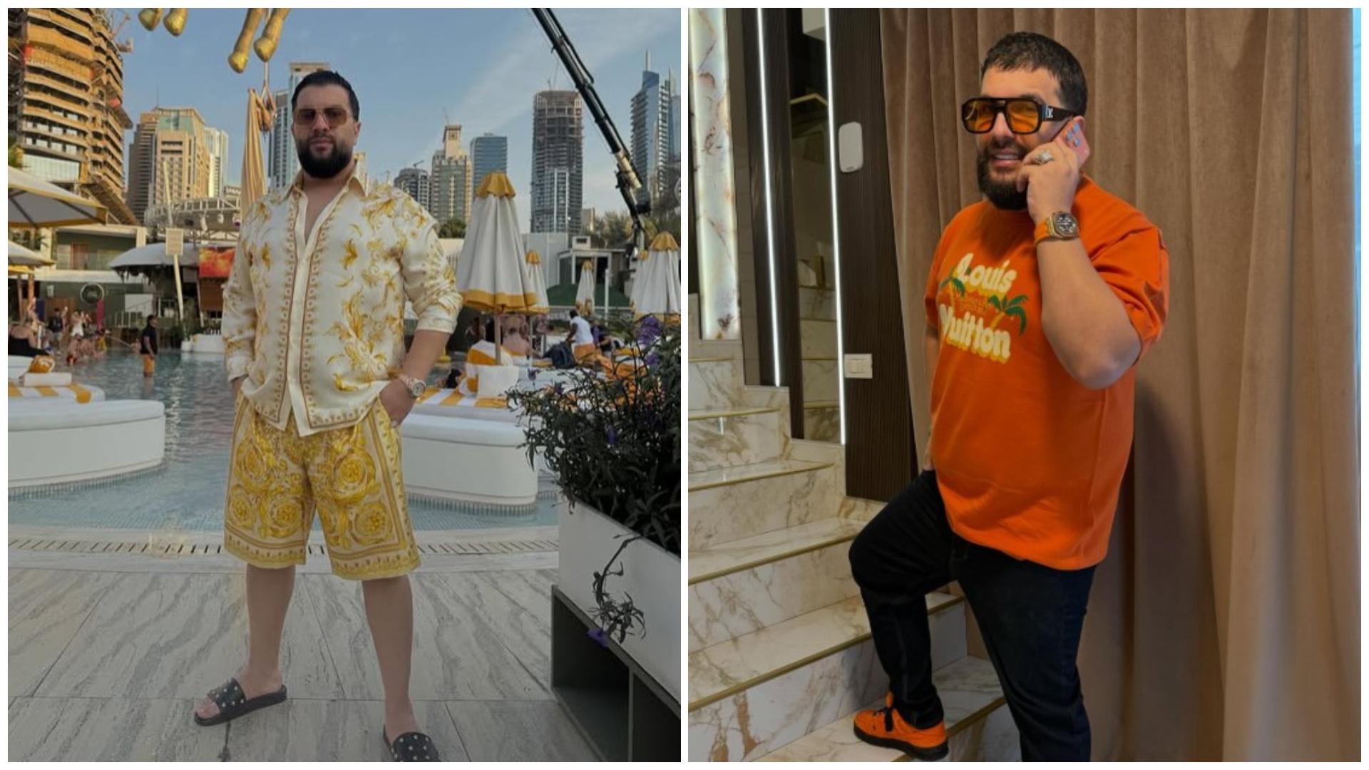 Colaj cu Tzancă în două ipostaze diferite