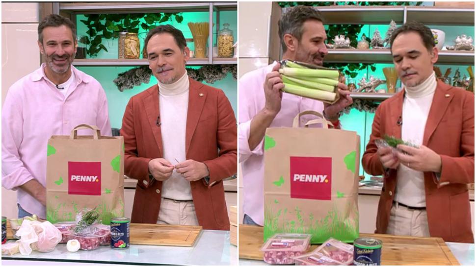 Rețeta de praz confiat întreg la cuptor, cu sos de roșii și șuncă afumată a lui Chef Nicolai Tand de la Neatza. Cum se prepară