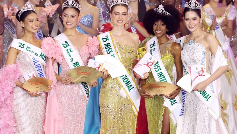 Ce țară a câștigat Miss International 2025. Cum a arătat reprezentanta la proba costumelor de baie