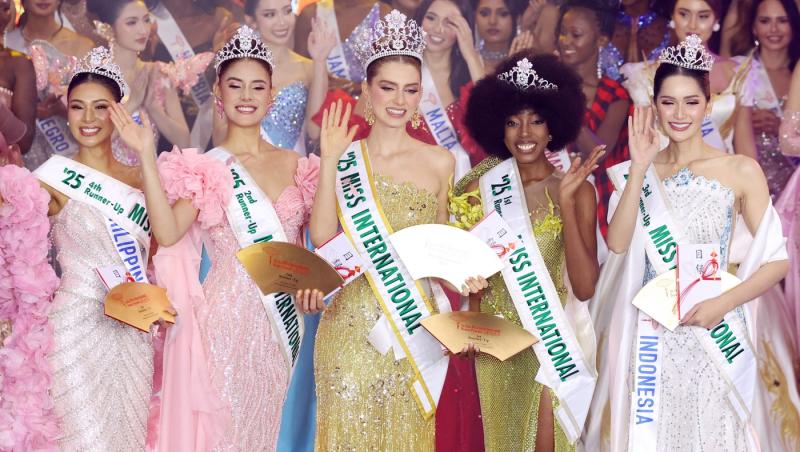 Ce țară a câștigat Miss International 2025. Cum a arătat reprezentanta la proba costumelor de baie