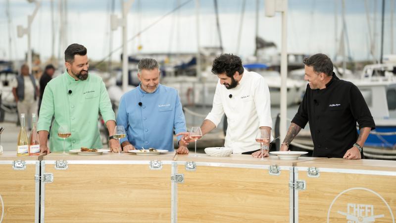 Ce surpriză le-a pregătit Irina Fodor juraților Chefi la cuțite în Portul din Mangalia. Cadoul pe care puțini l-au observat la TV