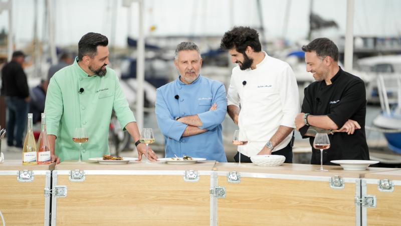Ce surpriză le-a pregătit Irina Fodor juraților Chefi la cuțite în Portul din Mangalia. Cadoul pe care puțini l-au observat la TV