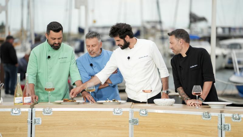 Ce surpriză le-a pregătit Irina Fodor juraților Chefi la cuțite în Portul din Mangalia. Cadoul pe care puțini l-au observat la TV