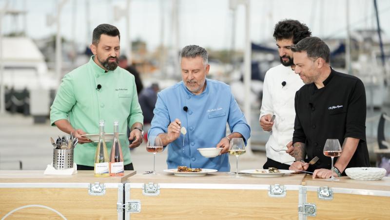 Ce surpriză le-a pregătit Irina Fodor juraților Chefi la cuțite în Portul din Mangalia. Cadoul pe care puțini l-au observat la TV