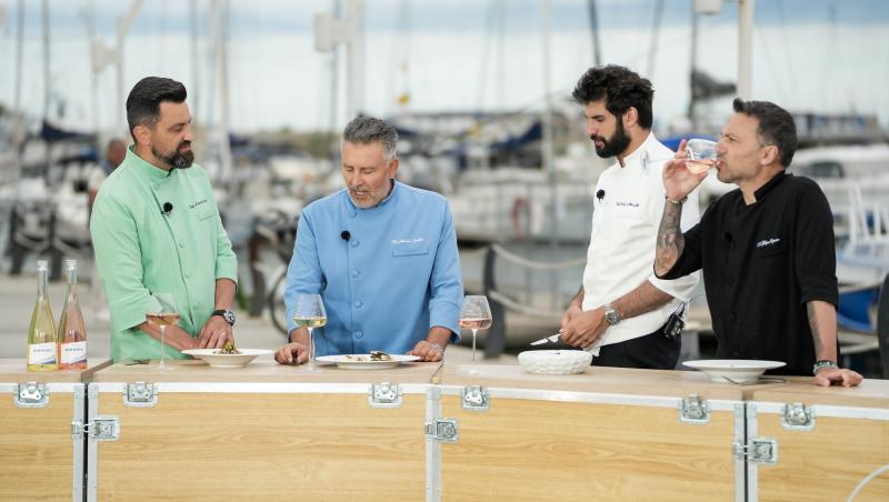 Ce surpriză le-a pregătit Irina Fodor juraților Chefi la cuțite în Portul din Mangalia. Cadoul pe care puțini l-au observat la TV