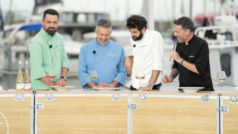 Ce surpriză le-a pregătit Irina Fodor juraților Chefi la cuțite în Portul din Mangalia. Cadoul pe care puțini l-au observat la TV