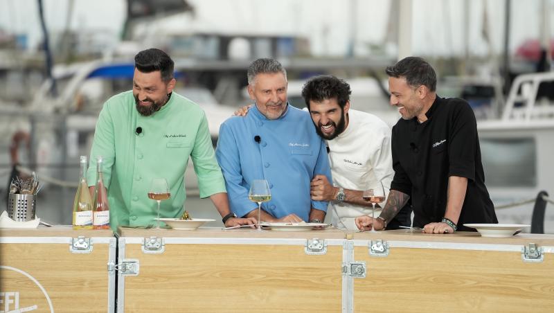 Ce surpriză le-a pregătit Irina Fodor juraților Chefi la cuțite în Portul din Mangalia. Cadoul pe care puțini l-au observat la TV