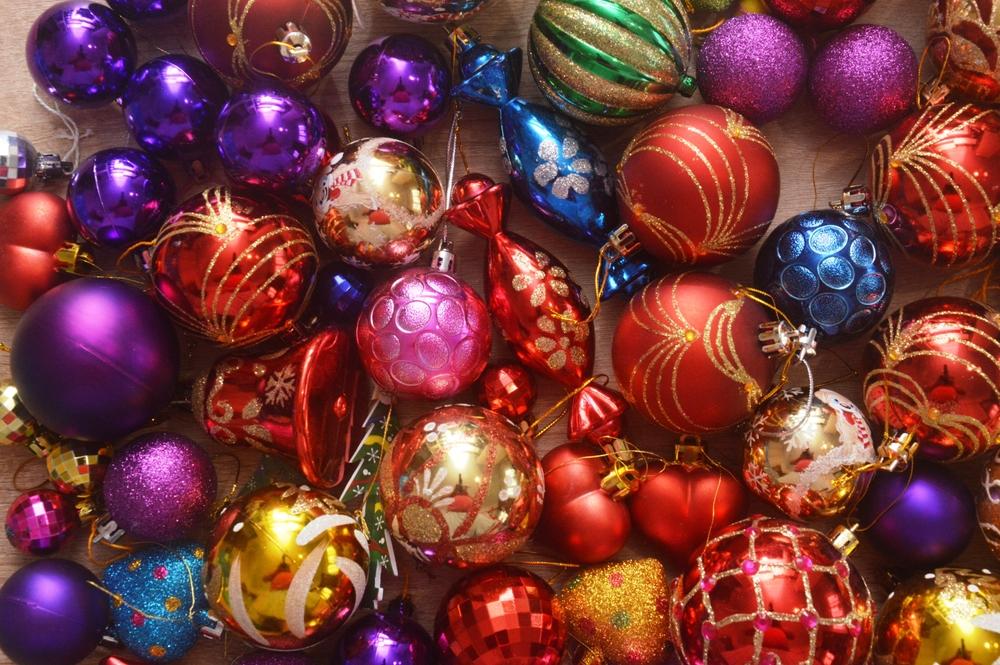 imagine cu globuri de craciun