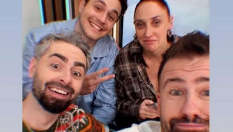 Ilona Brezoianu a dezvăluit numele fiului ei. Actrița s-a întors la lucru. Cum a fost surprinsă de colegii săi