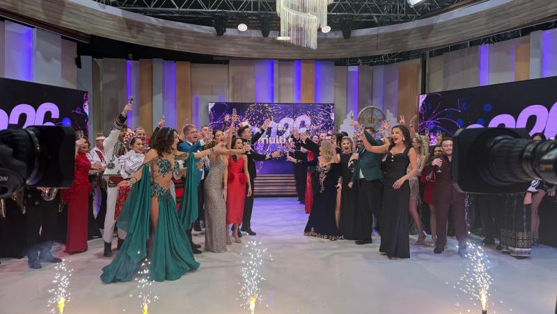Pe 31 decembrie, de la 16:00, Mirela Vaida şi Valentin Sanfira dau startul distracţiei de Revelion la Antena Stars