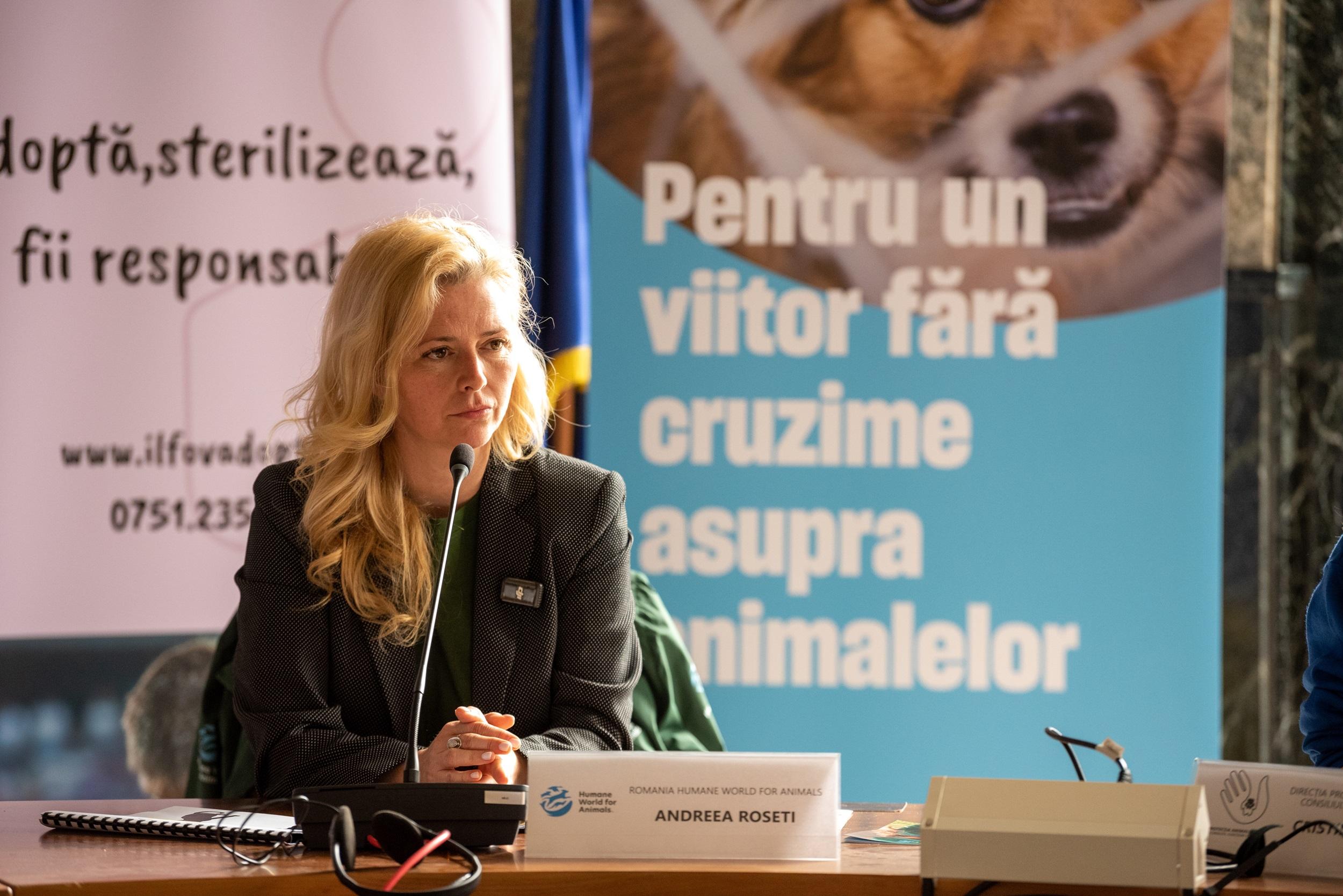 (P) Andreea Roseti, Humane World for Animals Rom&acirc;nia: &bdquo;Rom&acirc;nii &icirc;ncep să &icirc;nțeleagă că bunăstarea animalelor...&rdquo;