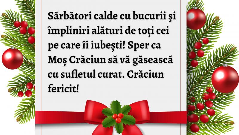 Crăciun 2025: Felicitări cu mesaje „Crăciun Fericit” de trimis prin SMS, WhatsApp sau Facebook pe 25 decembrie