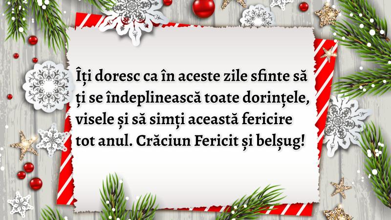 Crăciun 2025: Felicitări cu mesaje „Crăciun Fericit” de trimis prin SMS, WhatsApp sau Facebook pe 25 decembrie