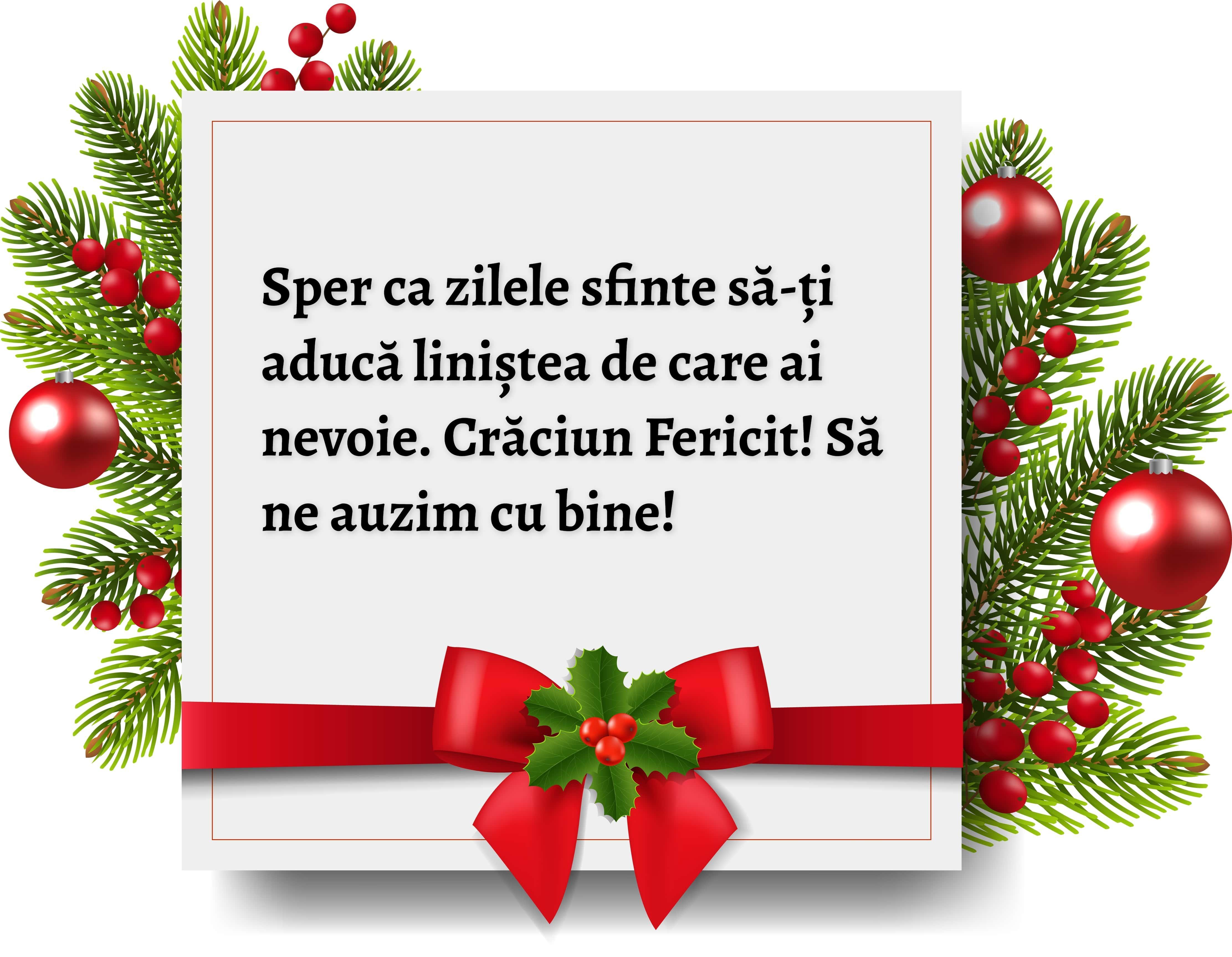 felicitare de crăciun