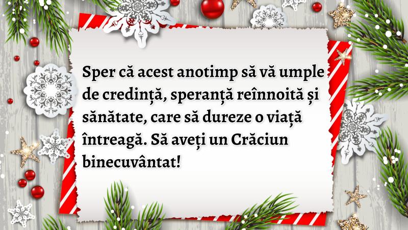 Crăciun 2025: Felicitări cu mesaje „Crăciun Fericit” de trimis prin SMS, WhatsApp sau Facebook pe 25 decembrie