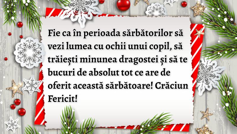 Crăciun 2025: Felicitări cu mesaje „Crăciun Fericit” de trimis prin SMS, WhatsApp sau Facebook pe 25 decembrie