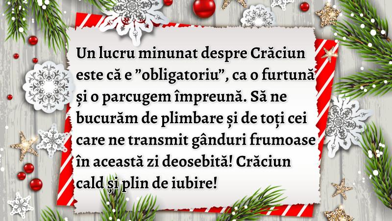 Crăciun 2025: Felicitări cu mesaje „Crăciun Fericit” de trimis prin SMS, WhatsApp sau Facebook pe 25 decembrie