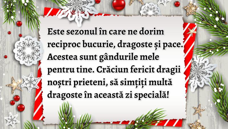 Crăciun 2025: Felicitări cu mesaje „Crăciun Fericit” de trimis prin SMS, WhatsApp sau Facebook pe 25 decembrie