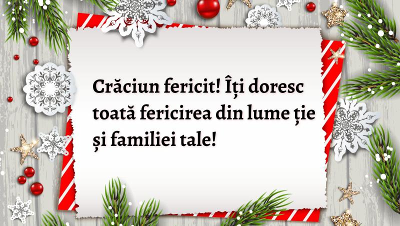 Crăciun 2025: Felicitări cu mesaje „Crăciun Fericit” de trimis prin SMS, WhatsApp sau Facebook pe 25 decembrie