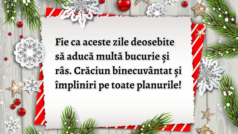Crăciun 2025: Felicitări cu mesaje „Crăciun Fericit” de trimis prin SMS, WhatsApp sau Facebook pe 25 decembrie