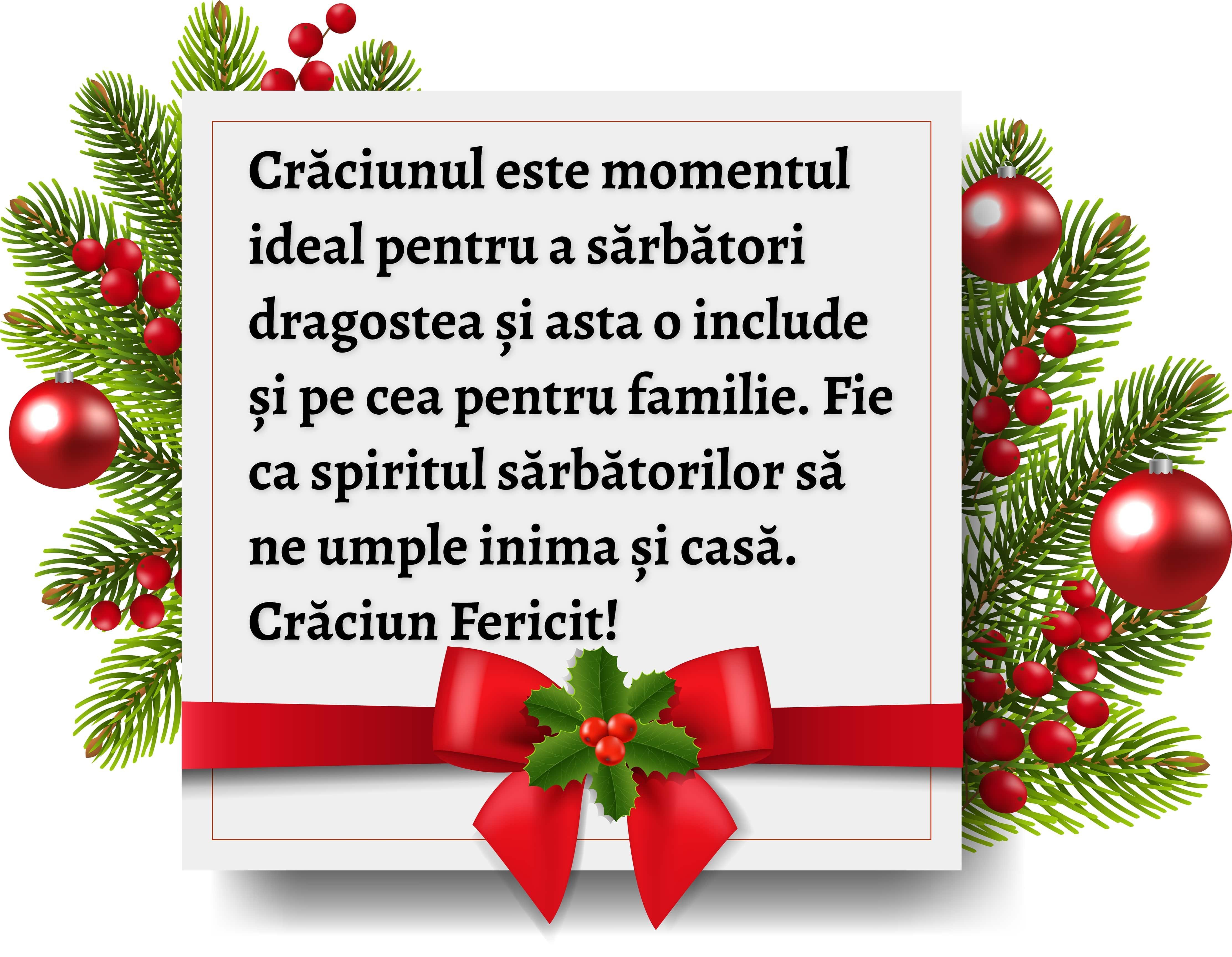 felicitare de crăciun