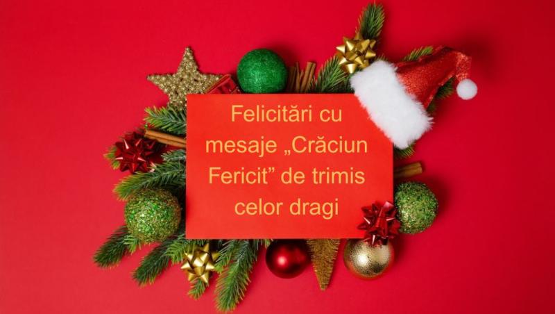 felicitare de crăciun