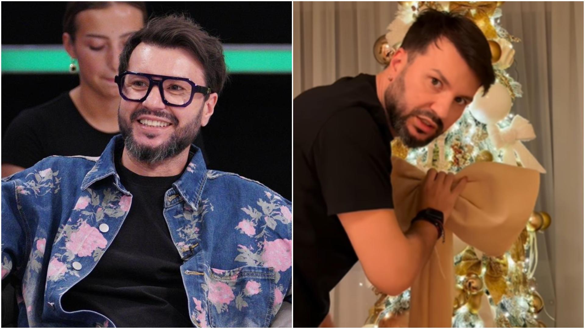 Capet, imagini adorabile cu familia lui, de Sărbători. Cum o alintă acesta pe simpatica lui bunicuță