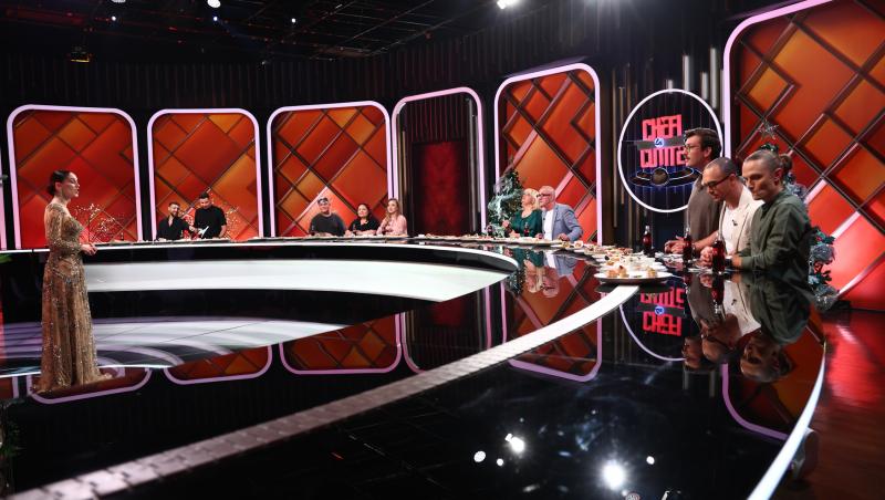 Semifinala Chefi la cuțite, 23 decembrie 2025. Semifinaliștii au gătit pentru concurenții din sezonul trecut alături de familii