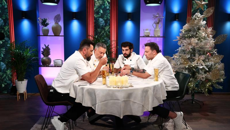 Semifinala Chefi la cuțite, 23 decembrie 2025. Semifinaliștii au gătit pentru concurenții din sezonul trecut alături de familii