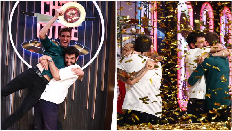 Chef Richard Abou Zaki și c&acirc;știgătorul sezonului 16 Chefi la cuțite, Luca Zvaleni